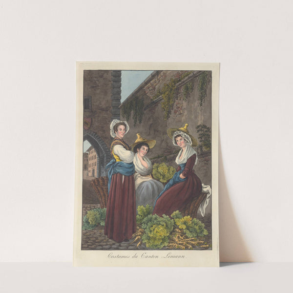 Costumes du Canton Lemann (1808) by Joseph Reinhart