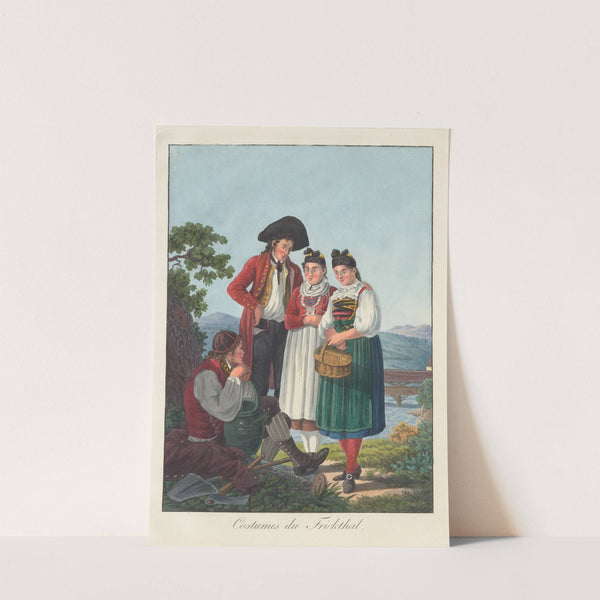 Costumes du Frickthal (1808) by Joseph Reinhart