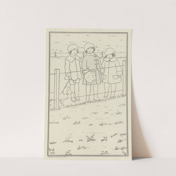 Costumes du matin by Monogrammist MFN