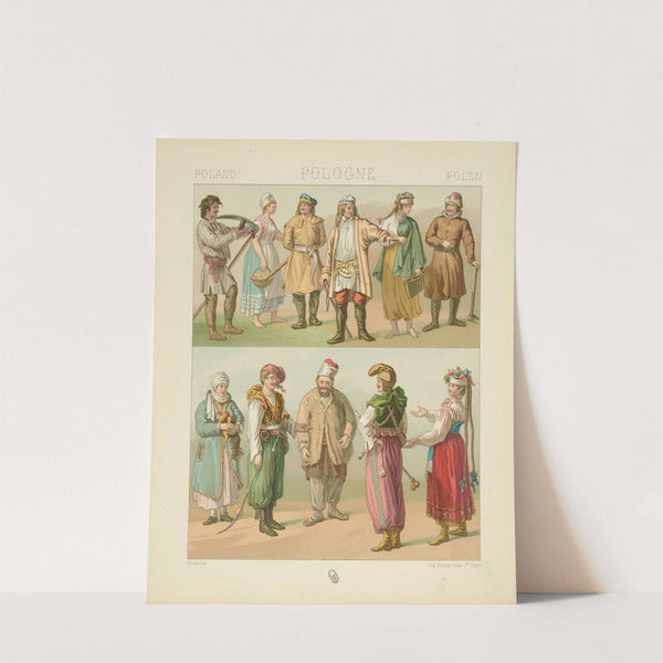 Costumes du peuple (1876-1888) by Auguste Racinet