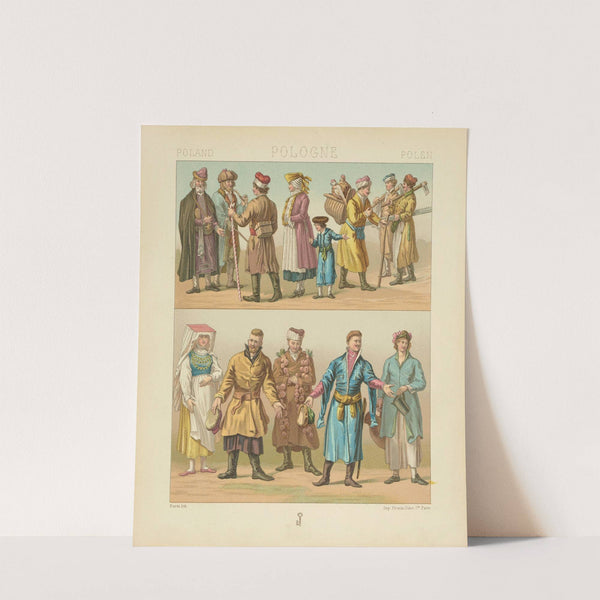 Costumes du peuple. (1876-1888) by Auguste Racinet