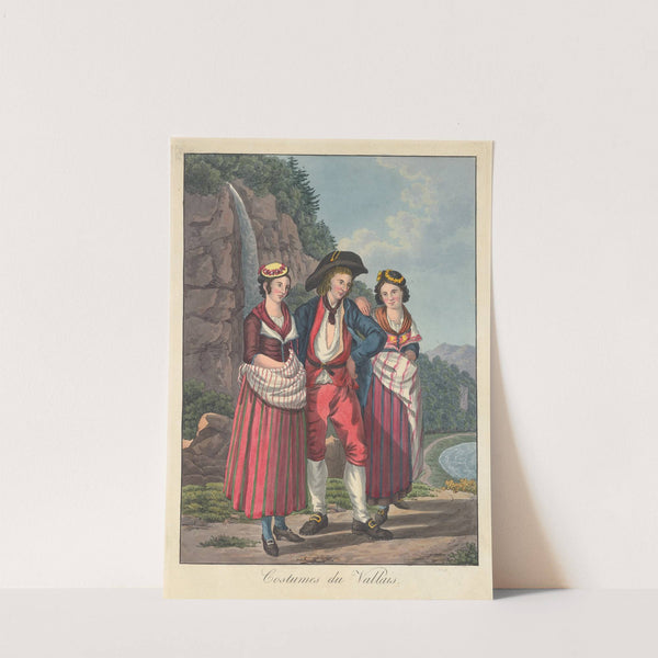 Costumes du Vallais (1808) by Joseph Reinhart