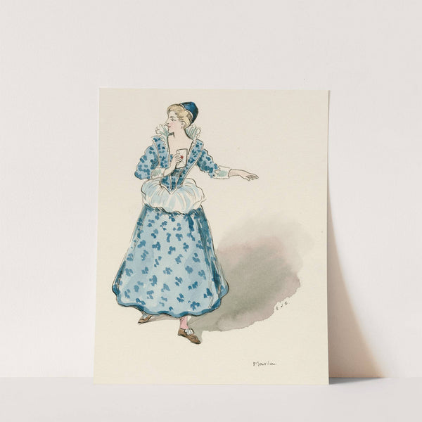 Costumes for Merchant of Venice, Merry wives of Windsor, and Twelfth night Pl.01 (19th Century) by E.J.S.