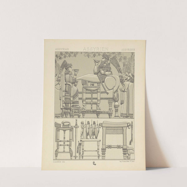 Costumes, meubles et objets divers (1876-1888) by Auguste Racinet