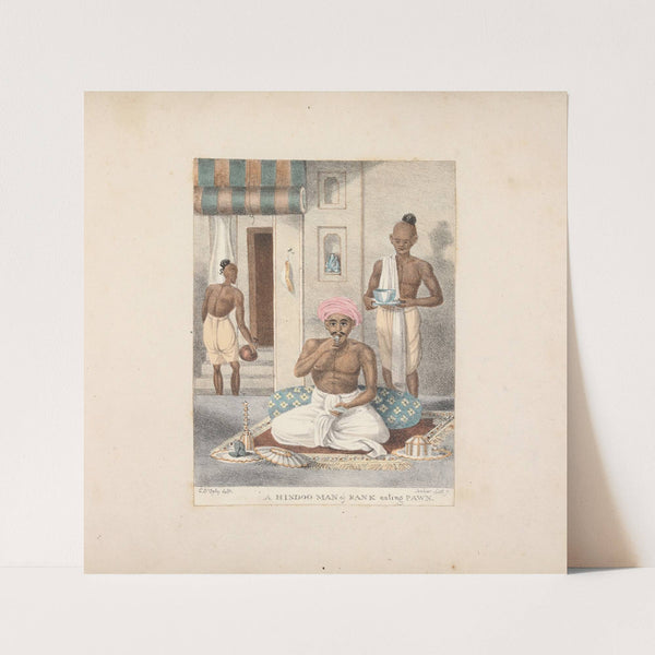 Costumes of India Pl.01 (1830) by Sir Charles D'''Oyly