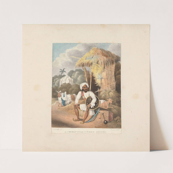 Costumes of India Pl.07 (1830) by Sir Charles D'''Oyly