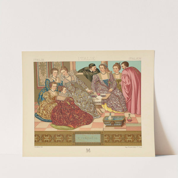 Costumes venitiens de la seconde moitie du XVIe siecle (1876-1888) by Auguste Racinet