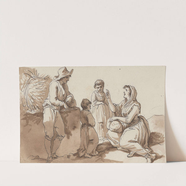 Costumi Fatti a Rocca di Papa (1793) by Carlo Labruzzi