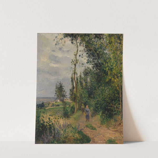 Côte des Grouettes, near Pontoise (1878) by Camille Pissarro