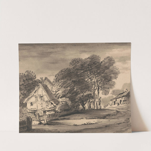 Cottage amongst Trees by Dr. Thomas Monro