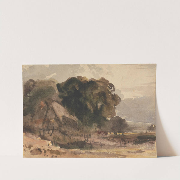 Cottage Amongst Trees by Peter DeWint