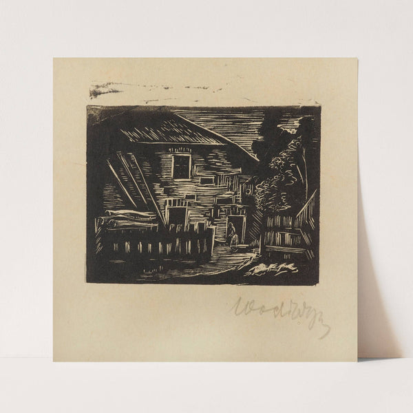 Cottage in Kazimierz (1934) by Wacław Wąsowicz