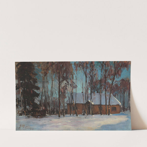 Cottage in Nesvizh (1901) by Julian Falat