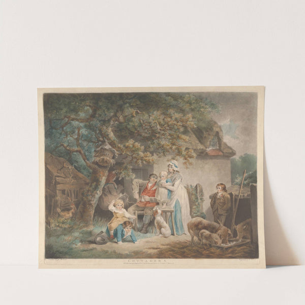 Cottagers (1794) by George Morland
