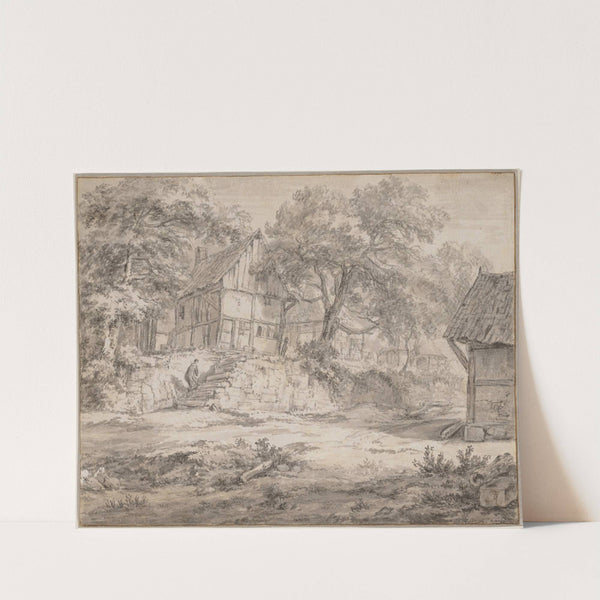 Cottages among Trees (1652–1653) by Jacob van Ruisdael