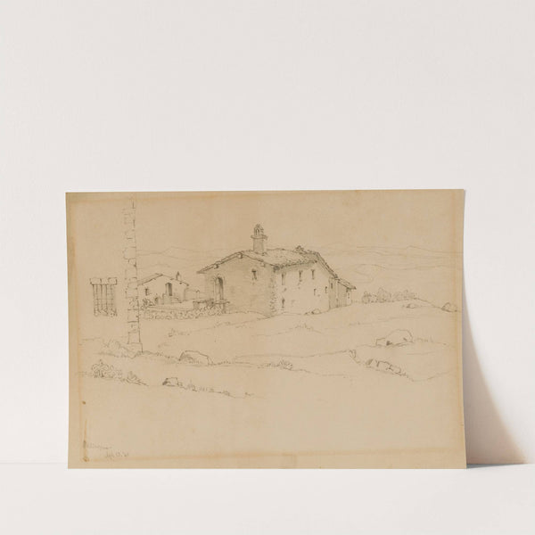 Cottages, Radicofane (1841) by Miner Kilbourne Kellogg