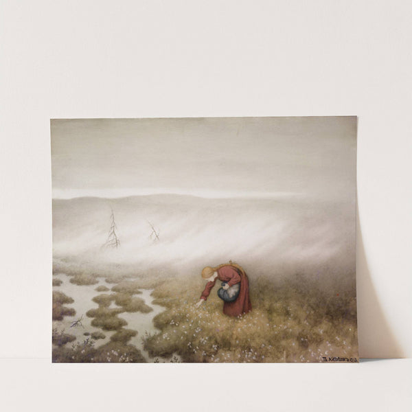 Cotton Grass by Theodor Kittelsen