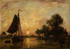 Coucher de soleil en Hollande