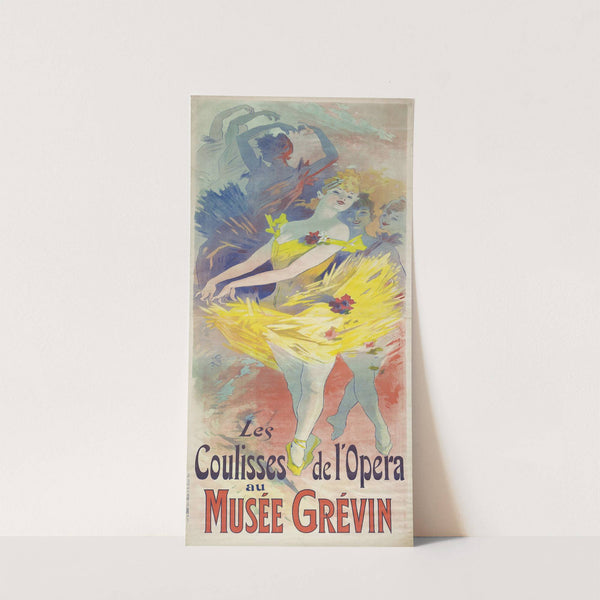 Coulisses de l’opera au Musée Grévin (1891) by Jules Chéret