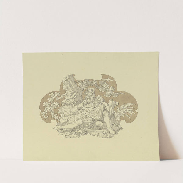 Count Eberhard with the beard by Ferdinand Fellner