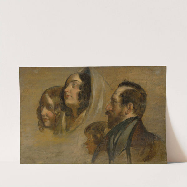 Count Majláth with Family (1832) by Friedrich von Amerling