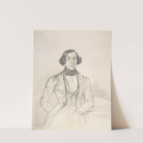 Count Philibert-Oscar de Ranchicourt by Théodore Chassériau