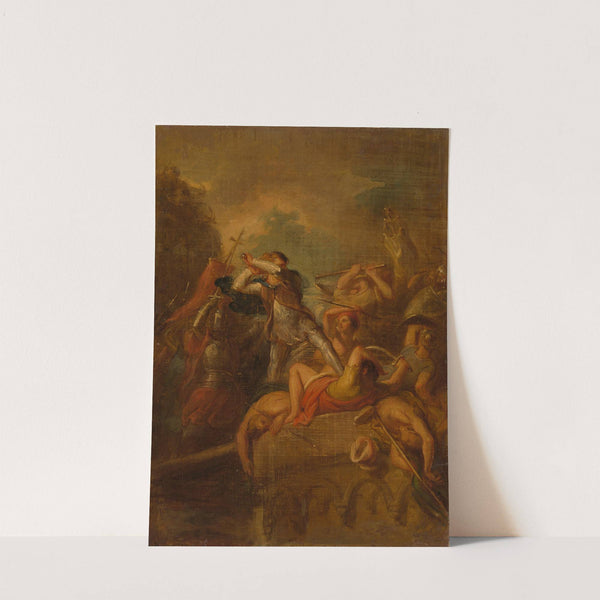 Count William I of Holland conquers Damiate, Anno 1219 by Antonie F. Zürcher