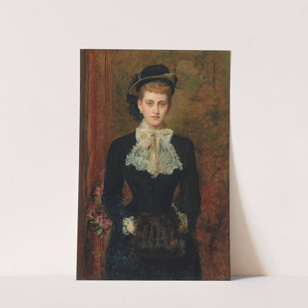 Countess de Pourtales, The Former Mrs Sebastian Schlesinger by Sir John Everett Millais