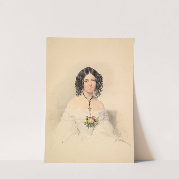 Countess Hélène Esterházy, née Countess Bezobrazov by Moritz Michael Daffinger