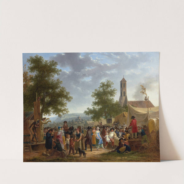 COUNTRY FAIR by Adolphe-Eugène-Gabriel Roehn