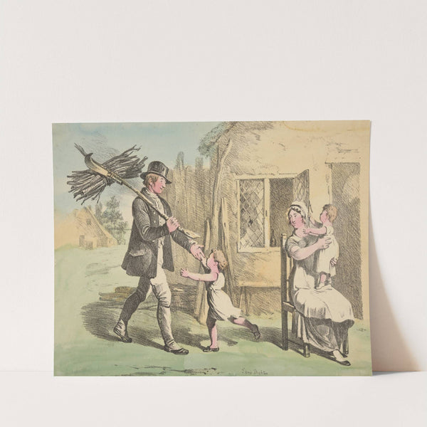 Country family by Denis Dighton