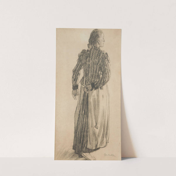 Country Girl Character Study (1918) by Józef Mehoffer