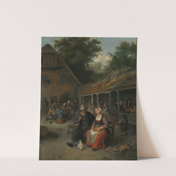 Country Inn (1690) by Cornelis Dusart