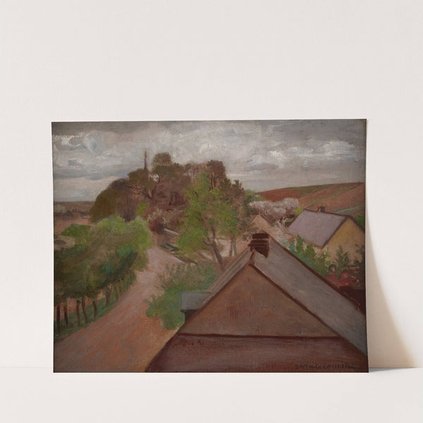 Country Landscape with a Road by Jacek Malczewski