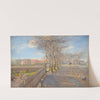 Country Lane with Trees. Kastrup by Theodor Philipsen