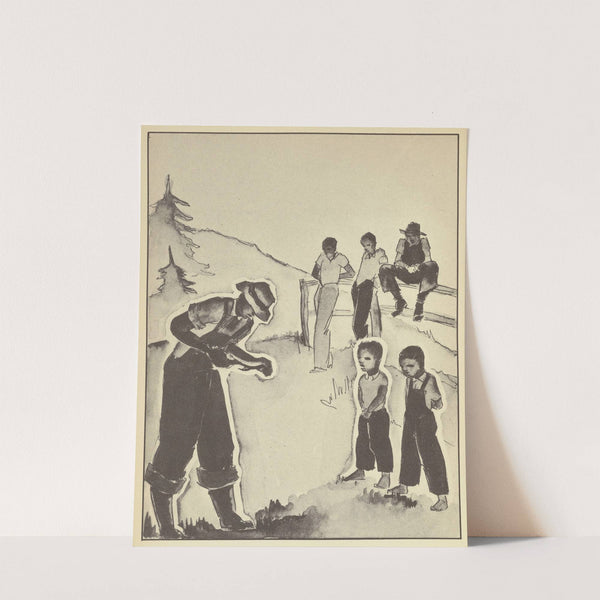 Country Life Stories; Some Rural Community Helpers pl8 by Vernon Winslow