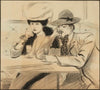 Couple au restaurant (1904)