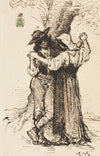 Couple Courting by a Tree