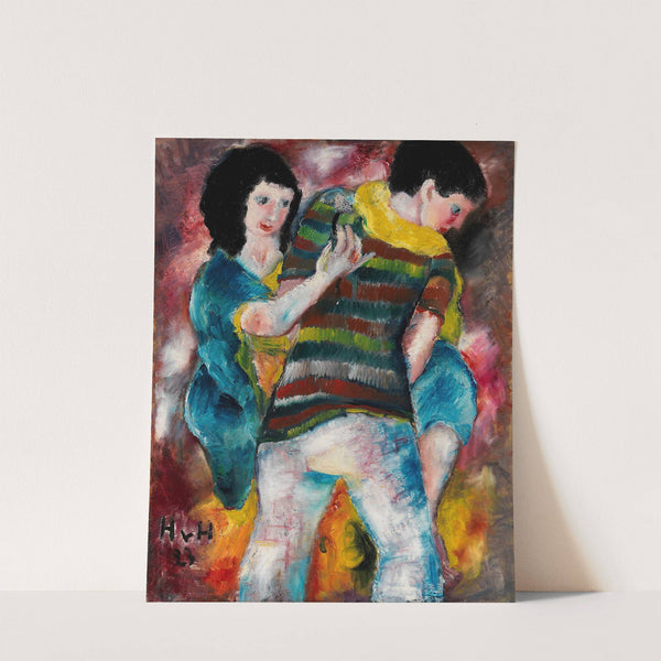 Couple dansant by Helmut Kolle