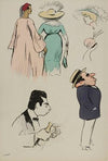 couple inconnu, Mme Dujardin, Mme Doyen, Jean Guitry, Rodolphe Teutch