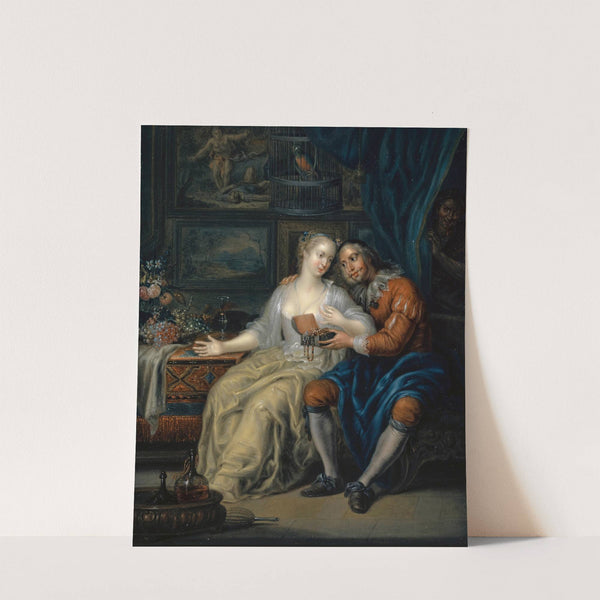 Couple with Matchmaker by Johann Georg Platzer