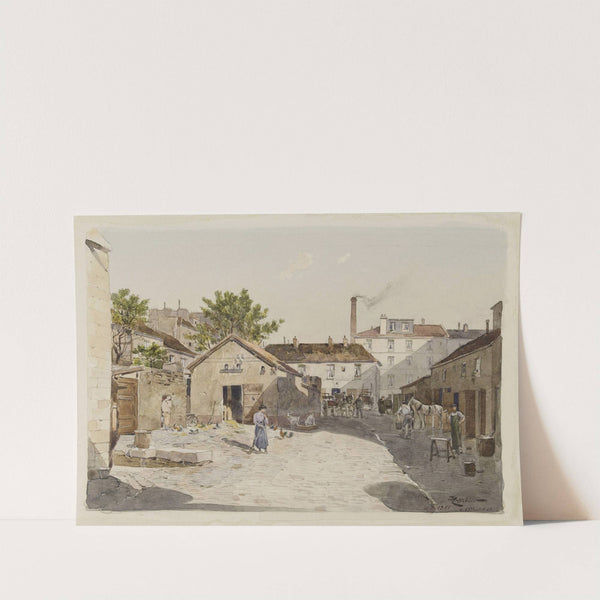 Cour de ferme, 10 rue de l’Epée de Bois (1915-1945) by Fédor Hoffbauer