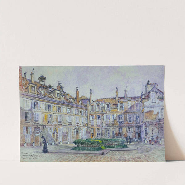 Cour intérieure de l'Abbaye-aux-Bois, 16 rue de Sèvres, en 1906. 7ème arrondissement by Frédéric Houbron