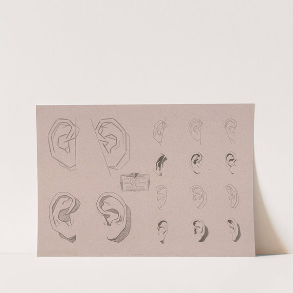 Cours de dessin Pl.04 (1867) by Charles Bargue