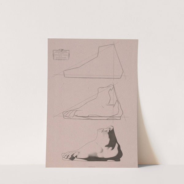 Cours de dessin Pl.05 (1867) by Charles Bargue