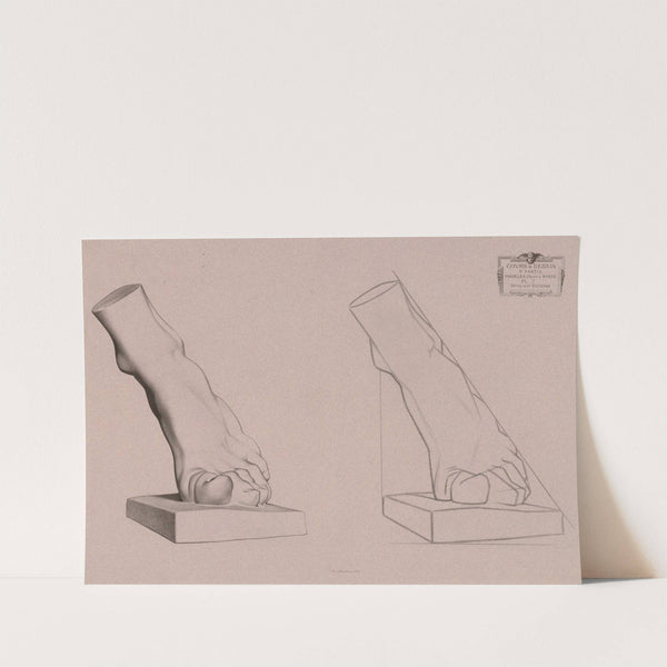 Cours de dessin Pl.07 (1867) by Charles Bargue