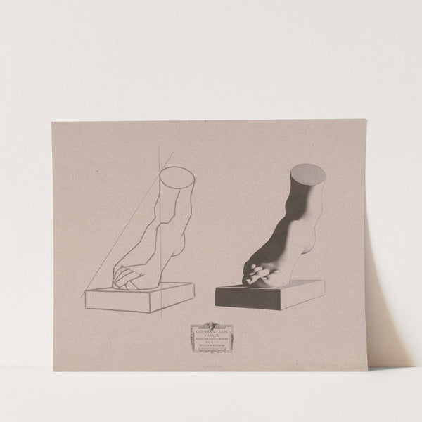 Cours de dessin Pl.09 (1867) by Charles Bargue