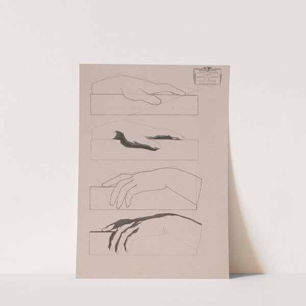 Cours de dessin Pl.12 (1867) by Charles Bargue