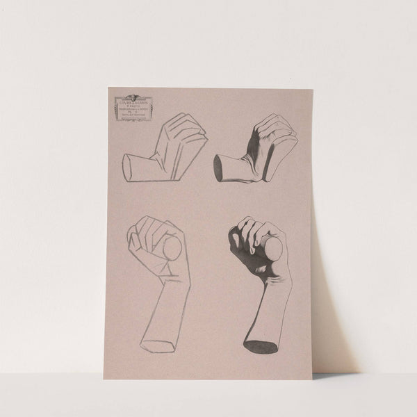 Cours de dessin Pl.13 (1867) by Charles Bargue