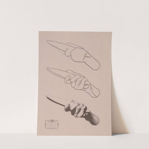 Cours de dessin Pl.15 (1867) by Charles Bargue